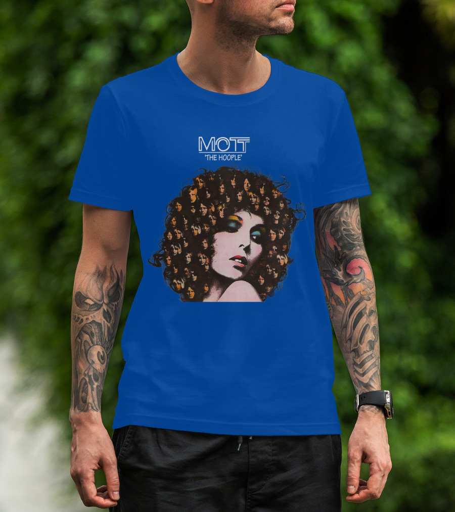 Mott The Hoople Vintage Band Collage T-Shirt