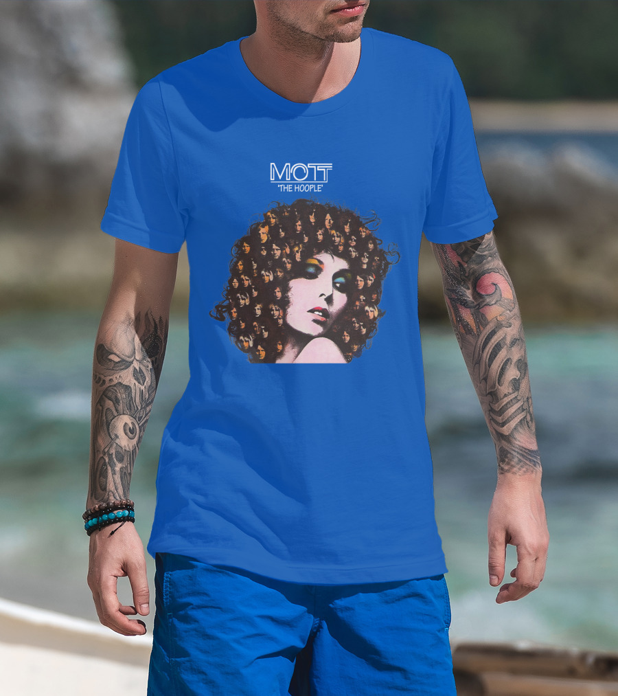 Mott The Hoople Vintage Band Collage T-Shirt