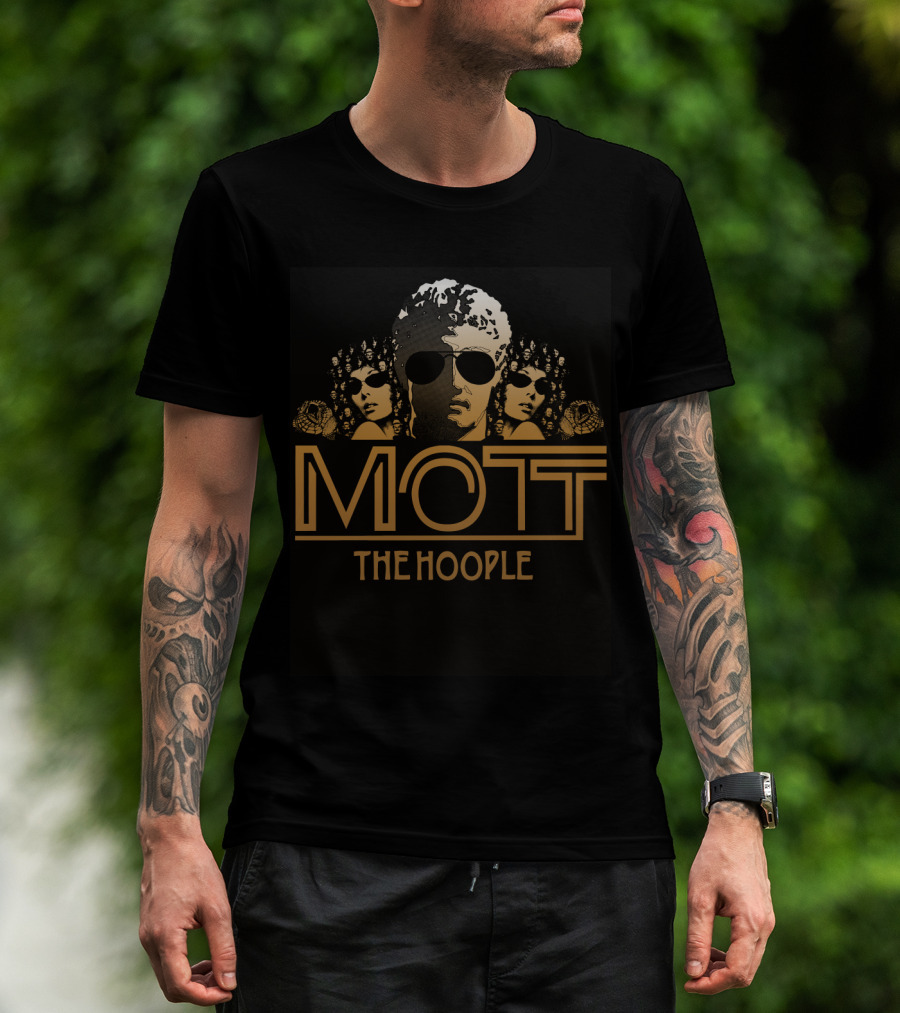 Mott The Hoople Vintage Sunglasses Trio T-Shirt