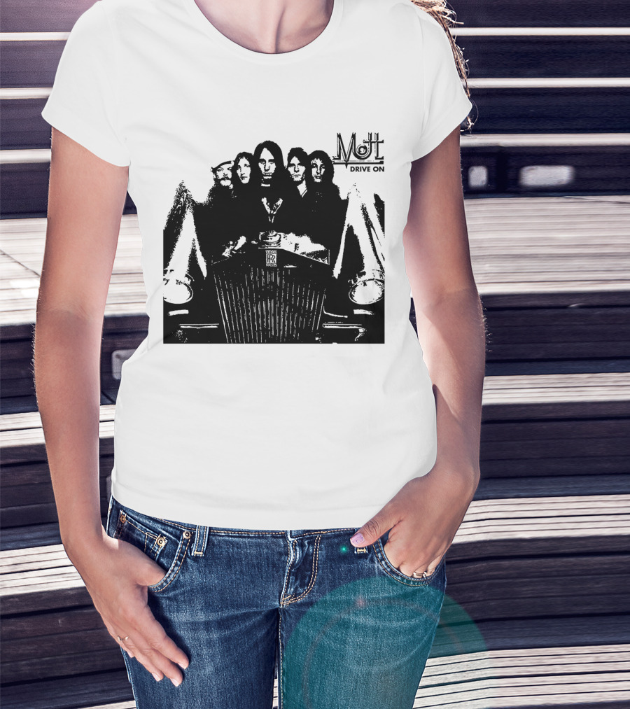 Mott Drive On Band With Rolls-Royce Front T-Shirt