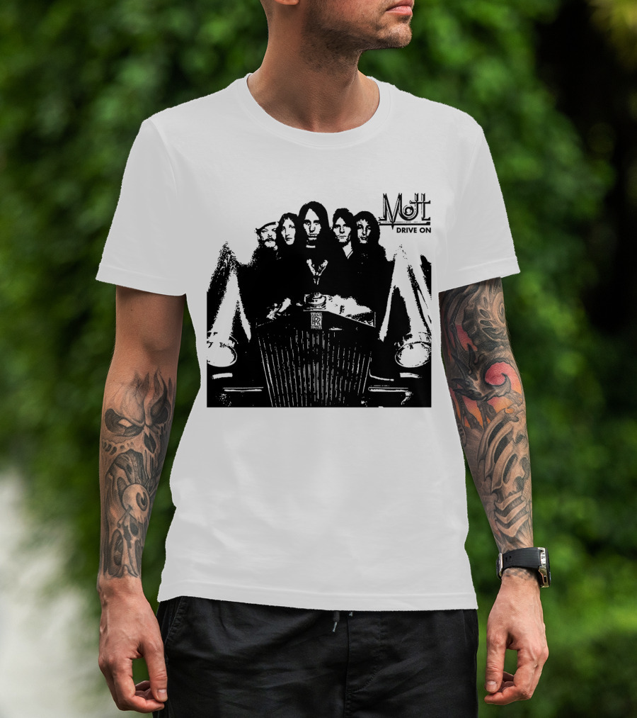 Mott Drive On Band With Rolls-Royce Front T-Shirt