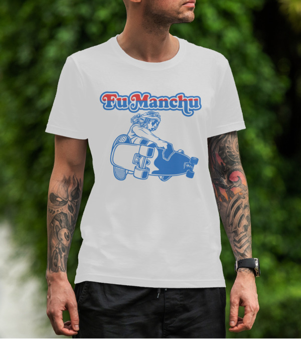 Fu Manchu Skateboarding T-Shirt