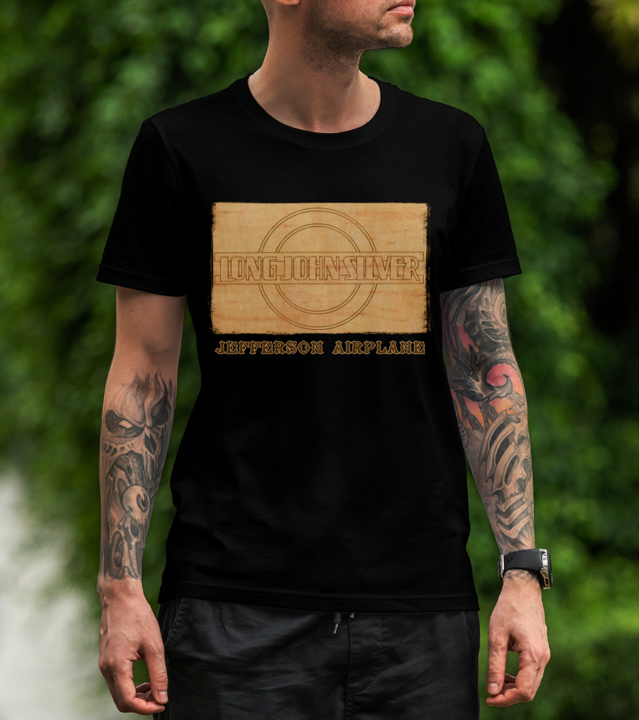 Long John Silver Jefferson Airplane T-Shirt