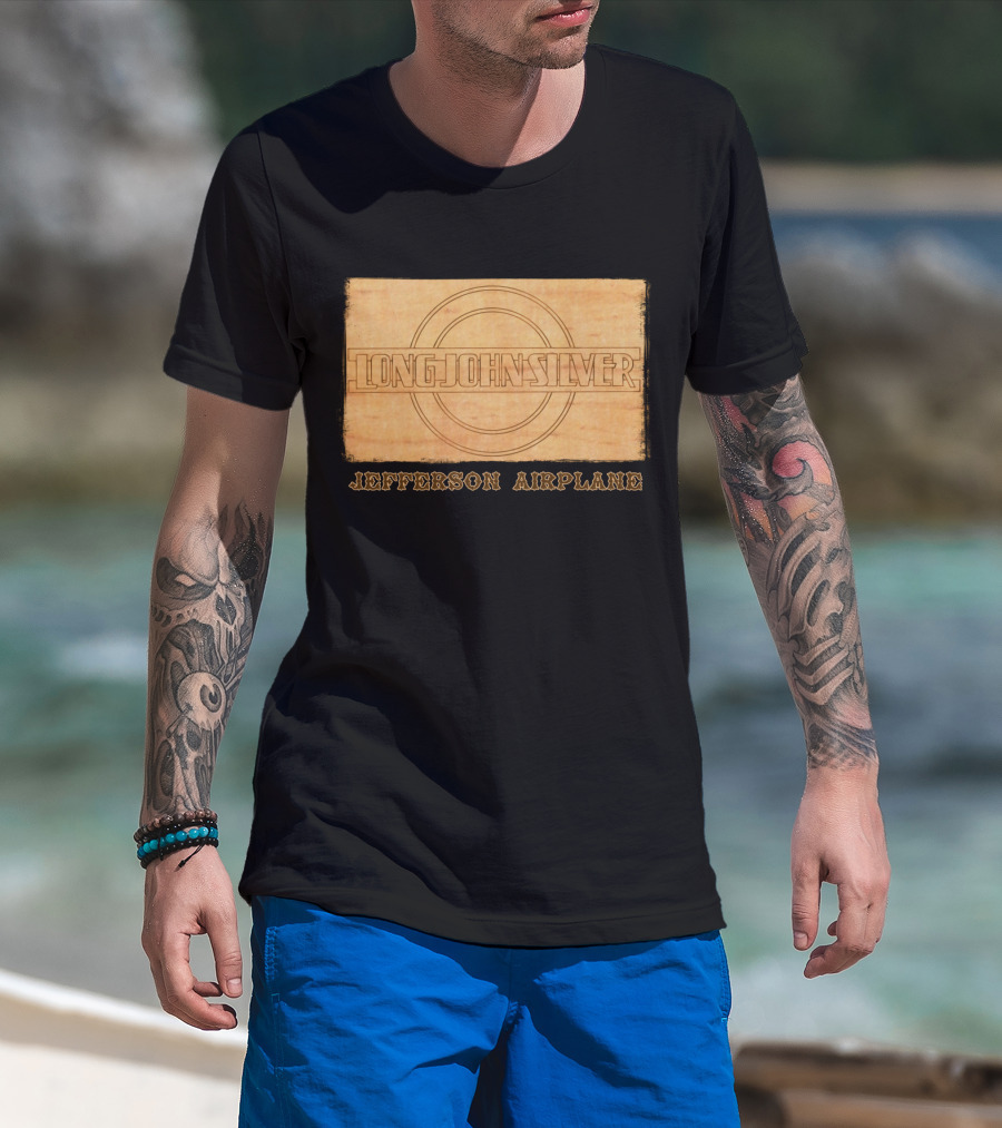 Long John Silver Jefferson Airplane T-Shirt