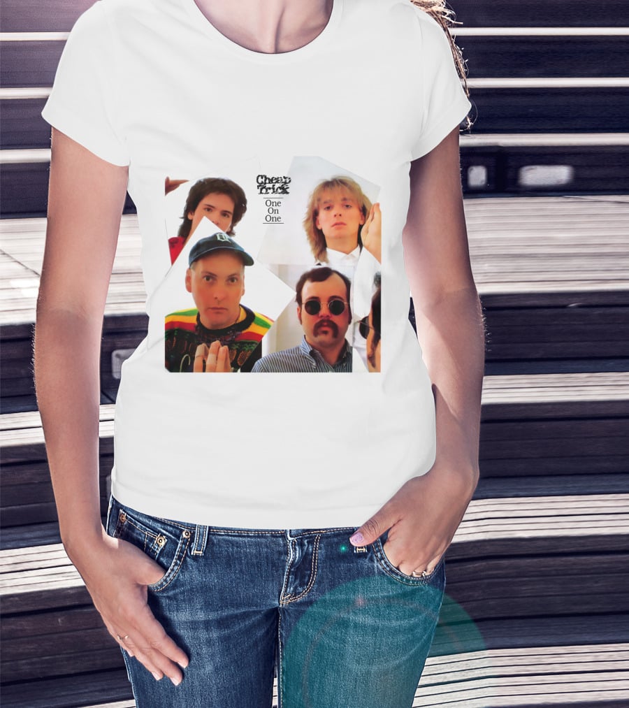 Cheap Trick One On One Album Cover T-Shirt