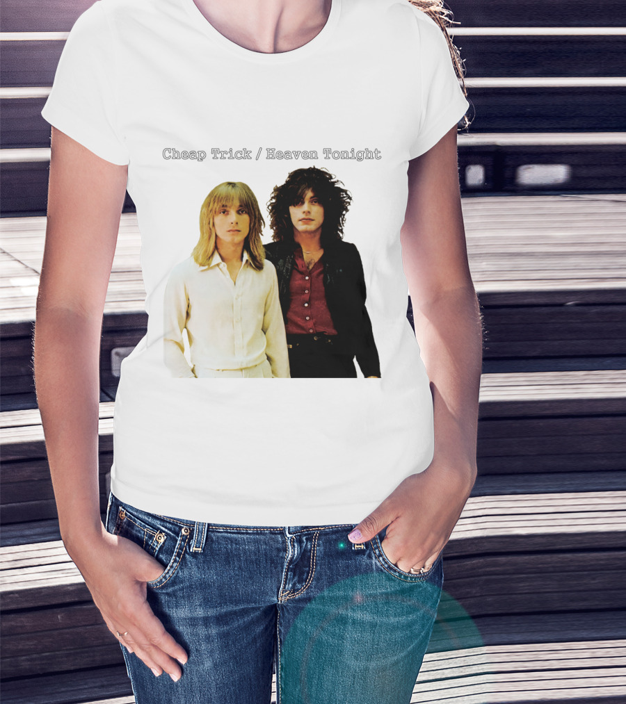 Cheap Trick Heaven Tonight Album Cover 1978 T-Shirt