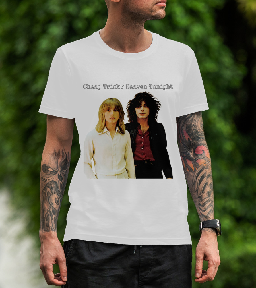 Cheap Trick Heaven Tonight Album Cover 1978 T-Shirt