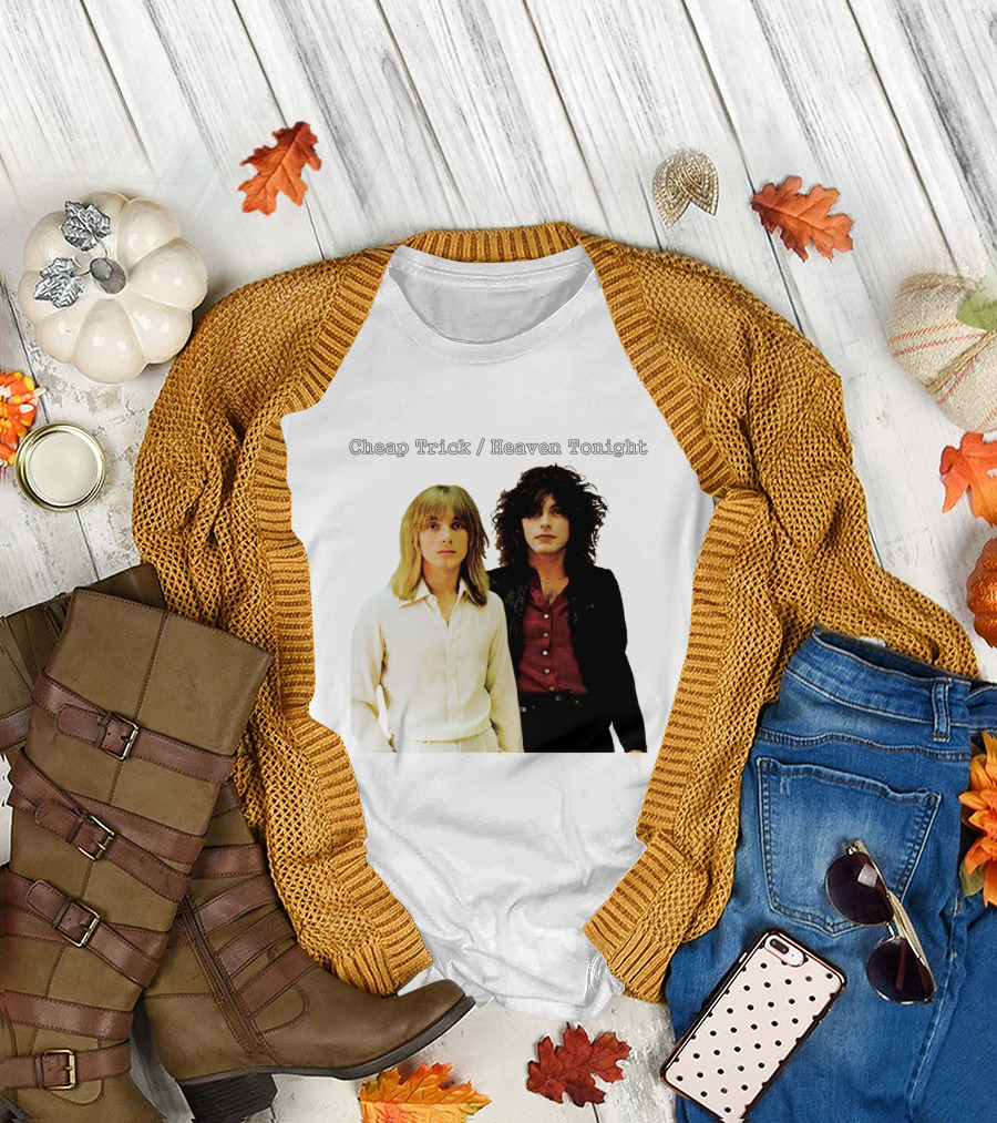 Cheap Trick Heaven Tonight Album Cover 1978 T-Shirt