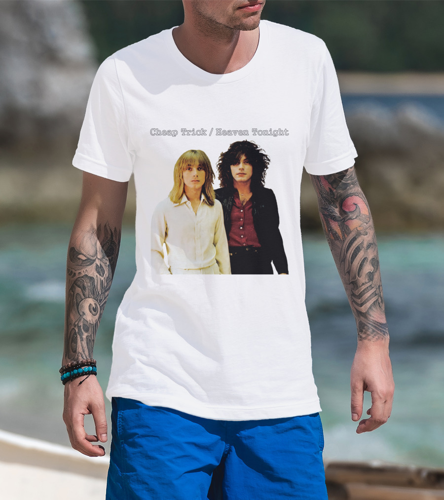 Cheap Trick Heaven Tonight Album Cover 1978 T-Shirt