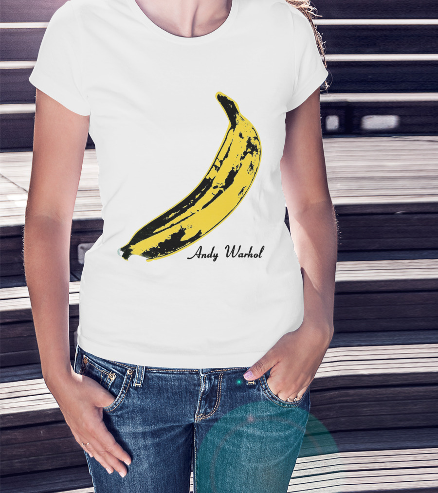 Andy Warhol Banana Art Tvu T-Shirt