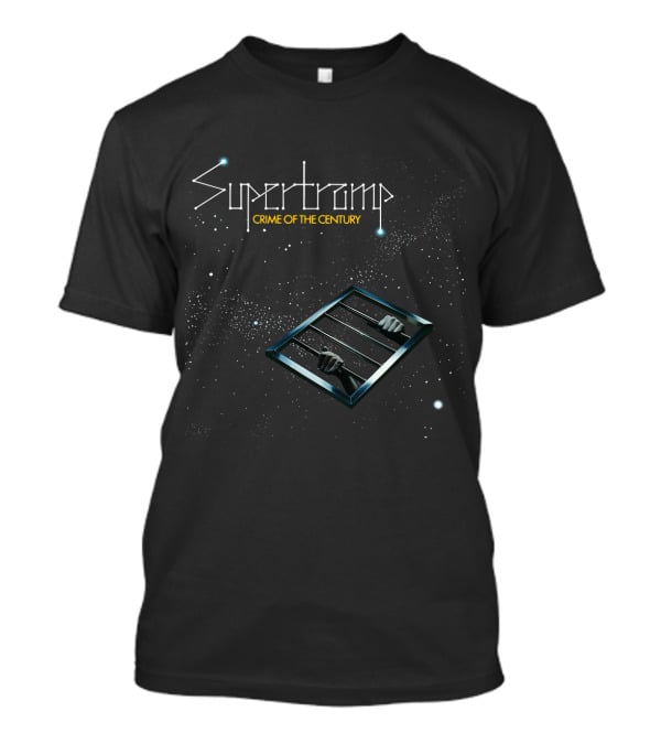Supertramp Crime Of The Century Album Art Cosmos Hands T-Shirt