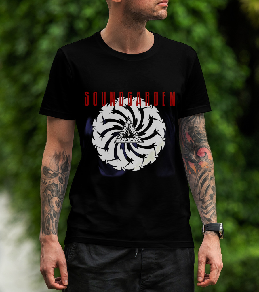 Soundgarden Badmotorfinger Spiral T-Shirt