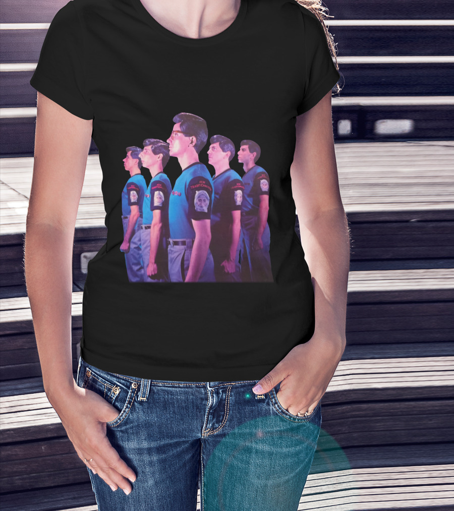 Kraftwerk The Man Machine Inspired  New Traditions Retro Style T-Shirt