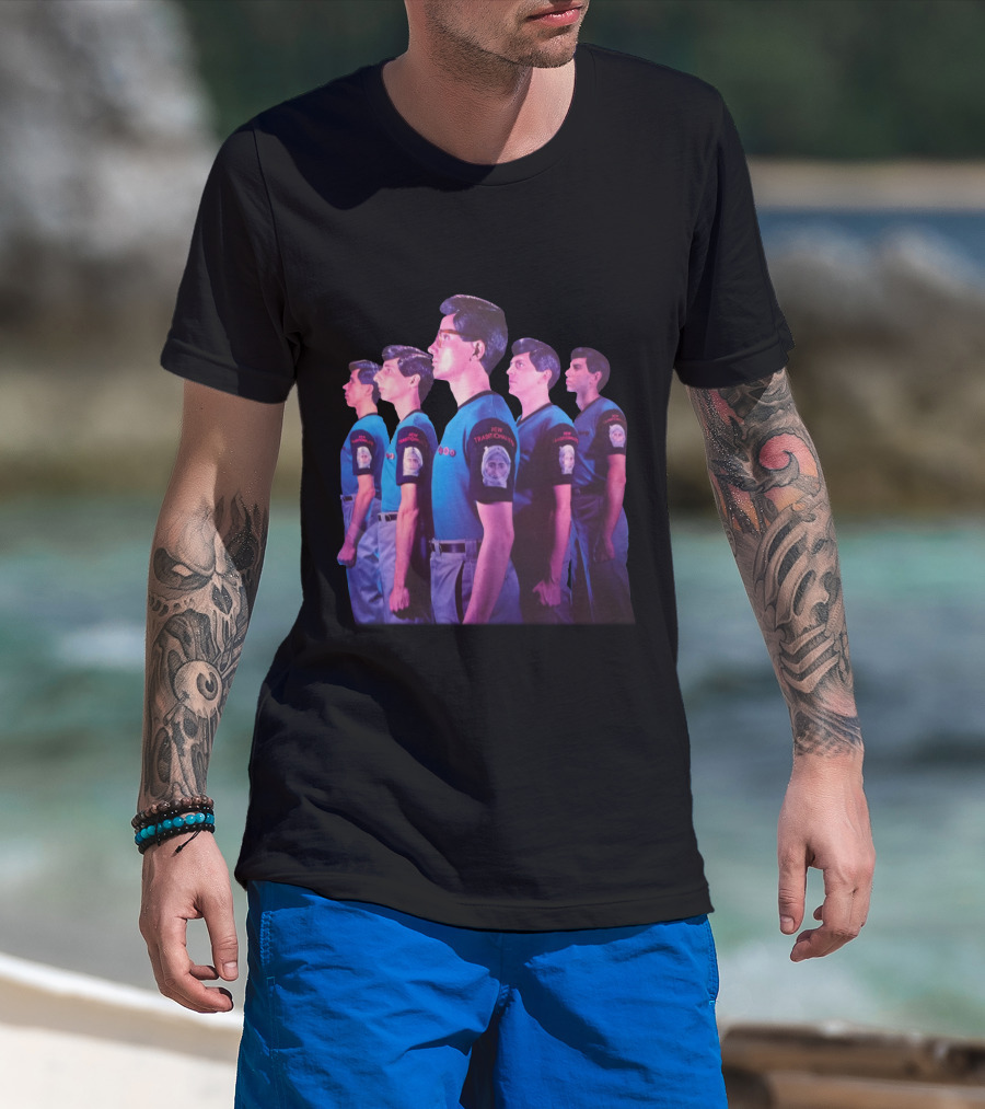 Kraftwerk The Man Machine Inspired  New Traditions Retro Style T-Shirt