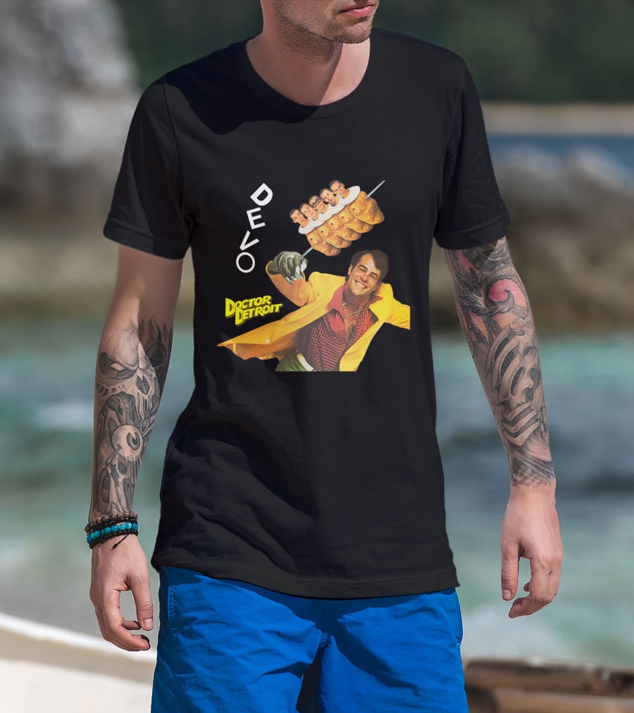 Doctor Detroit Devo Collaboration Retro T-Shirt