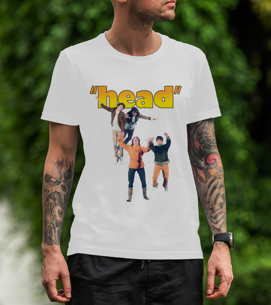 Head Tmk 3 Image With Four Jumping Figures T-Shirt