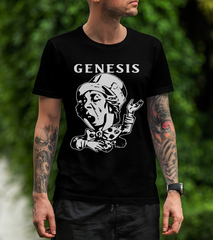 Genesis Gns 14 Comic Art Style Figure T-Shirt