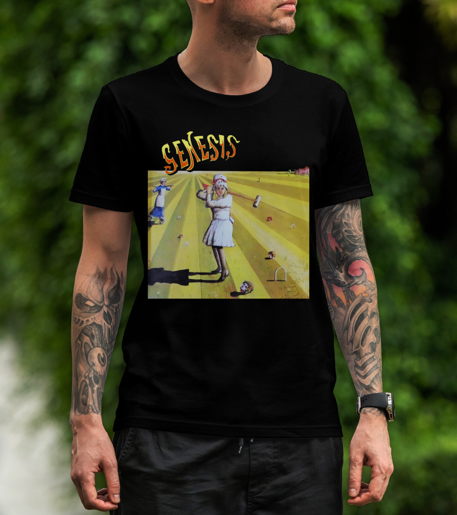Genesis Croquet Vintage Art T-Shirt