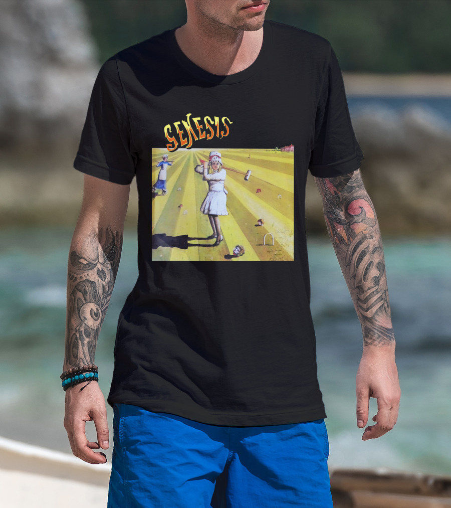 Genesis Croquet Vintage Art T-Shirt