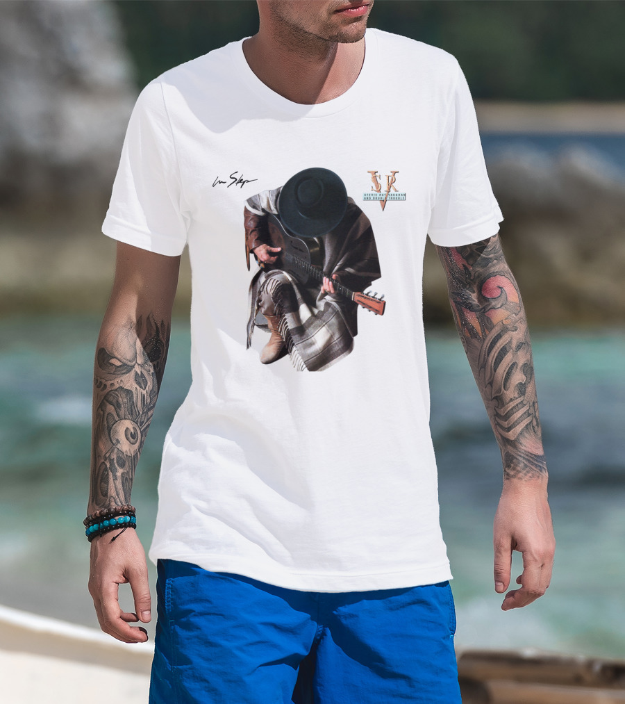 In Step Srv Stevie Ray Vaughan And Double Trouble T-Shirt