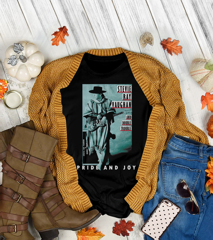 Stevie Ray Vaughan And Double Trouble Pride And Joy T-Shirt