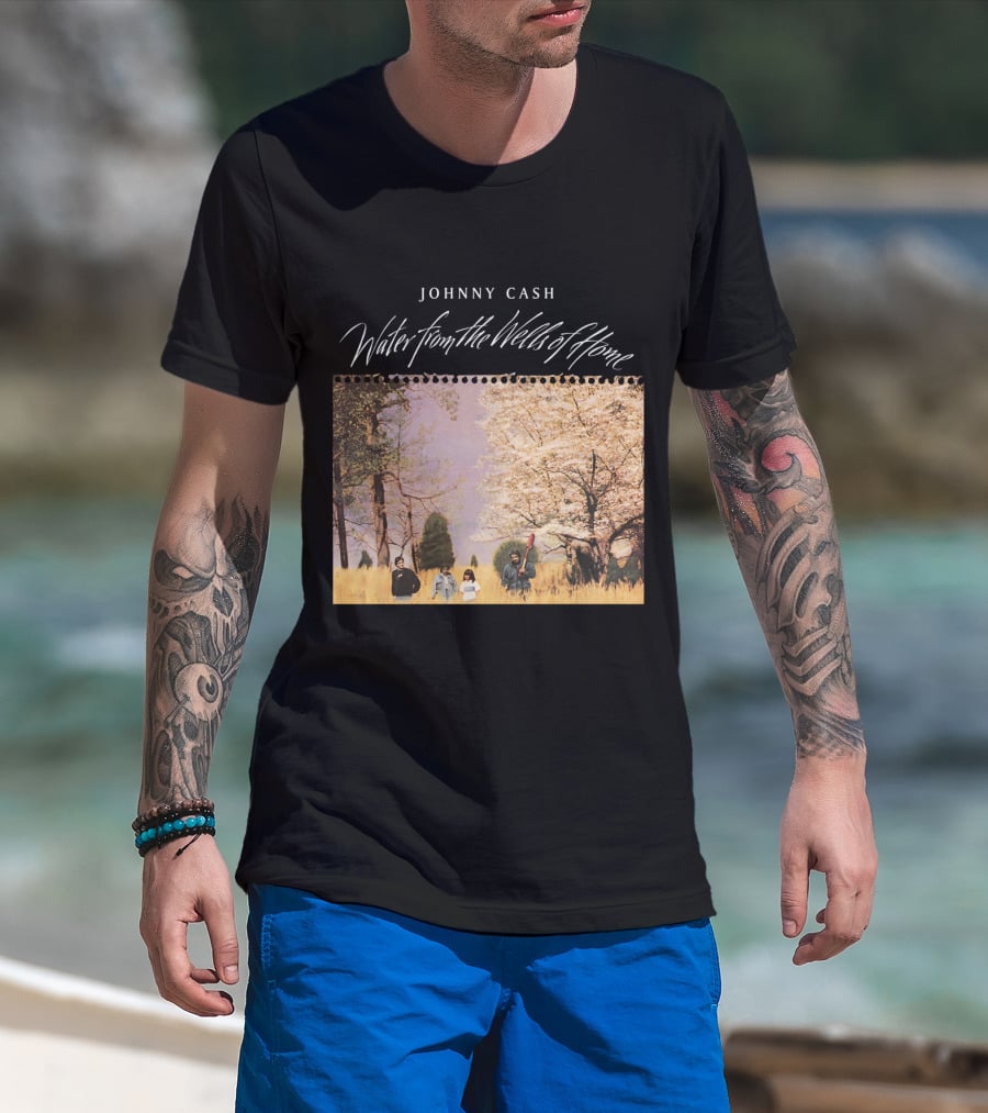 Johnny Cash Water From The Wells Of Home T-Shirt