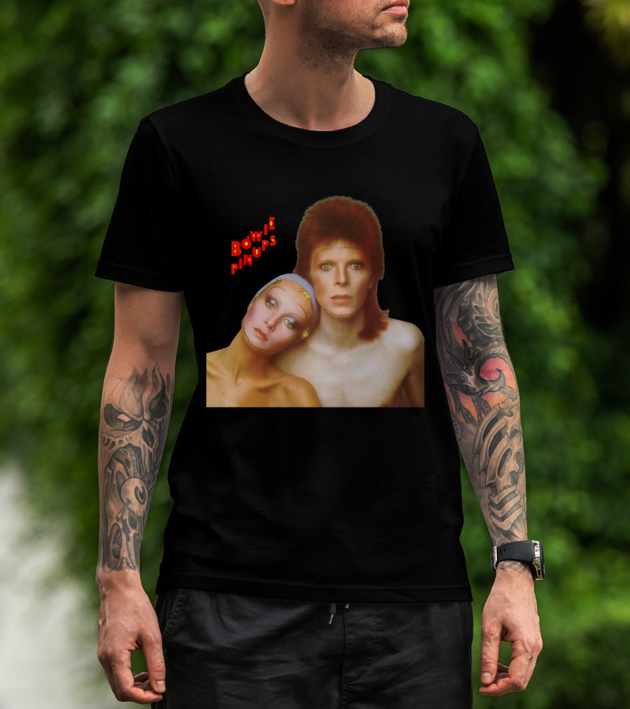 Bowie Pinups 24 Classic Album Cover T-Shirt