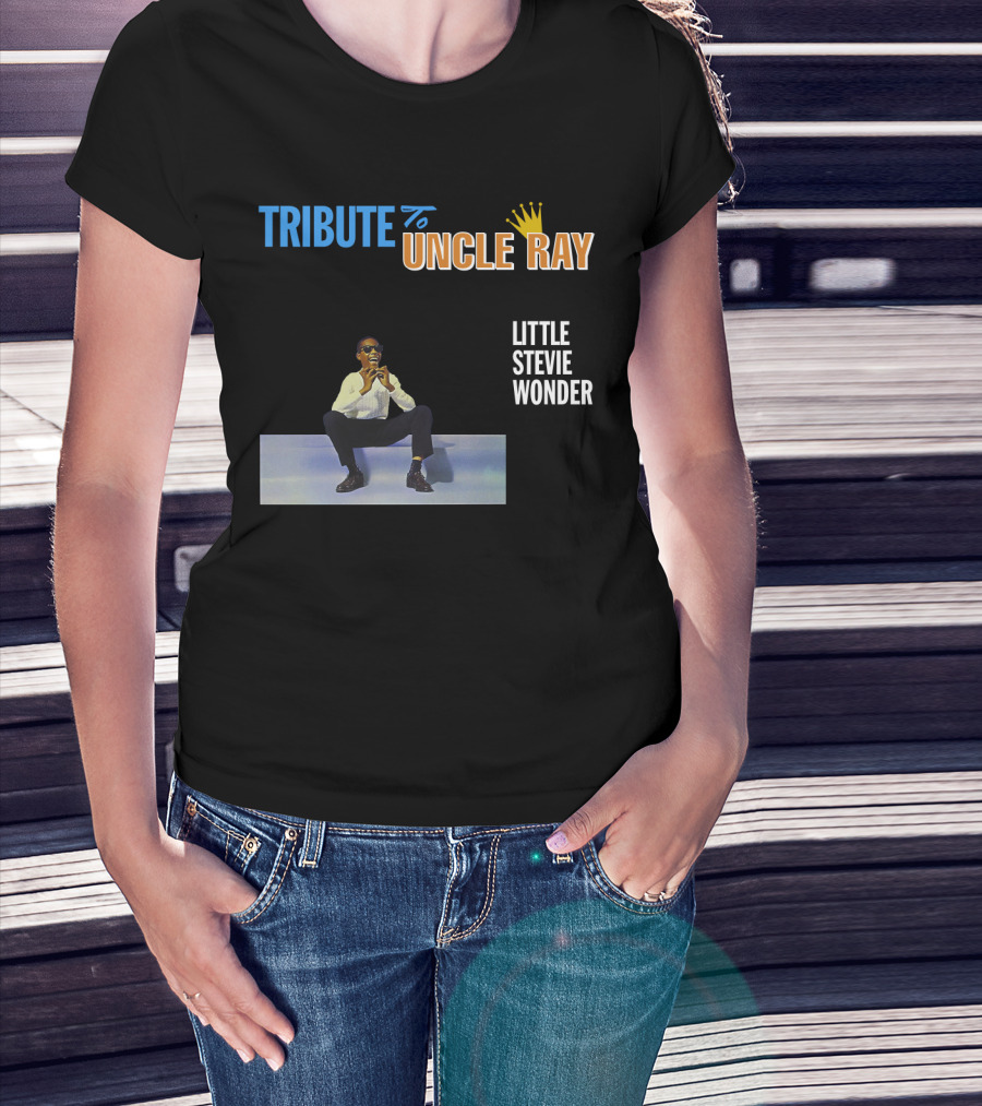 Tribute To Uncle Ray Little Stevie Wonder T-Shirt