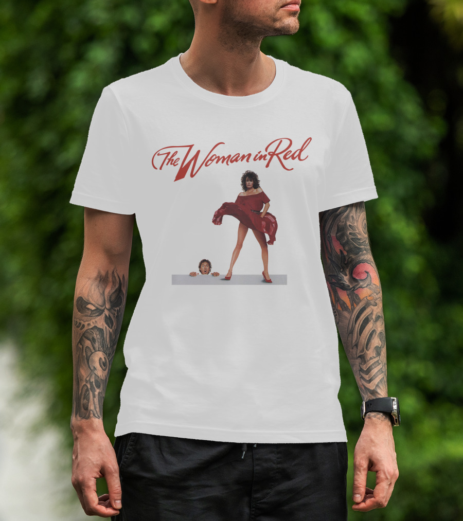 The Woman In Red Movie Poster T-Shirt