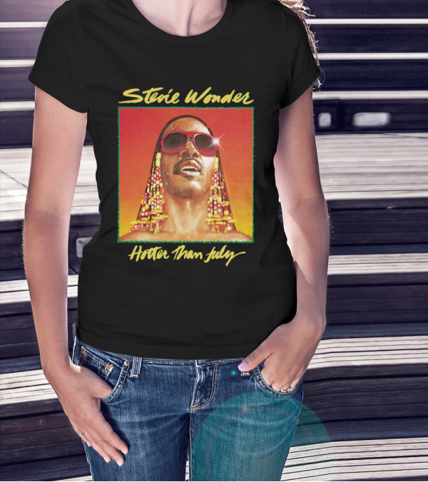 Stevie Wonder Hotter Than July T-Shirt