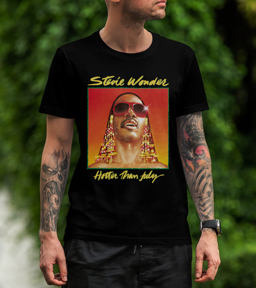 Stevie Wonder Hotter Than July T-Shirt