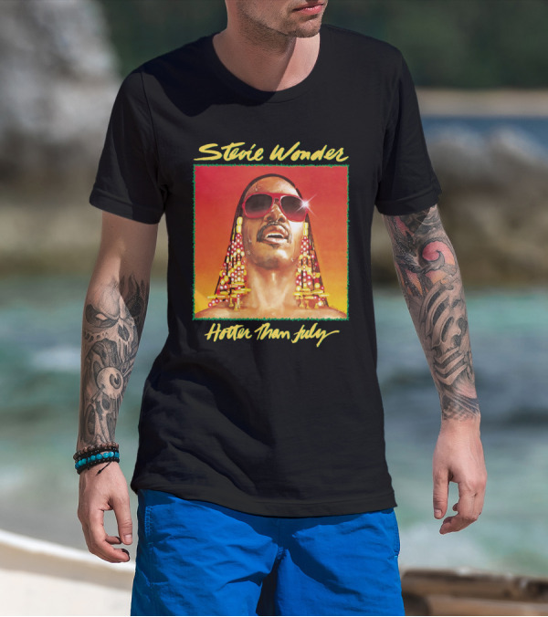 Stevie Wonder Hotter Than July T-Shirt