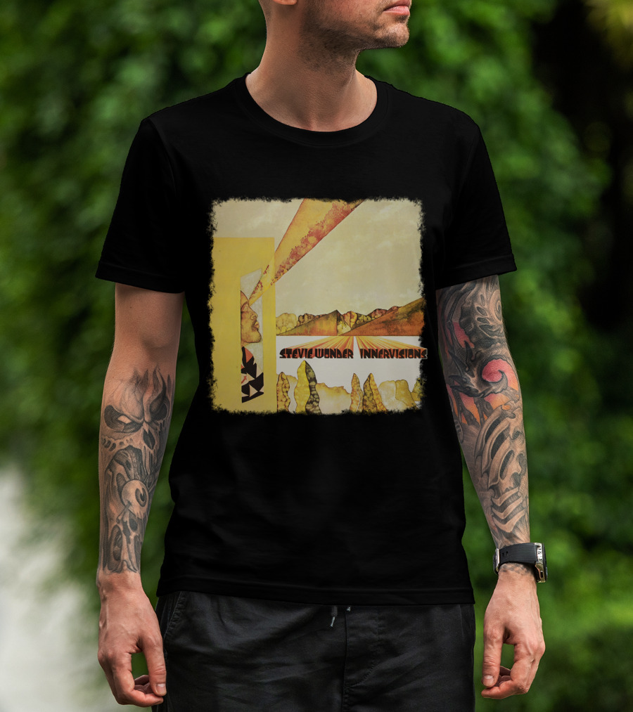 Stevie Wonder Innervisions Album Art Cover T-Shirt