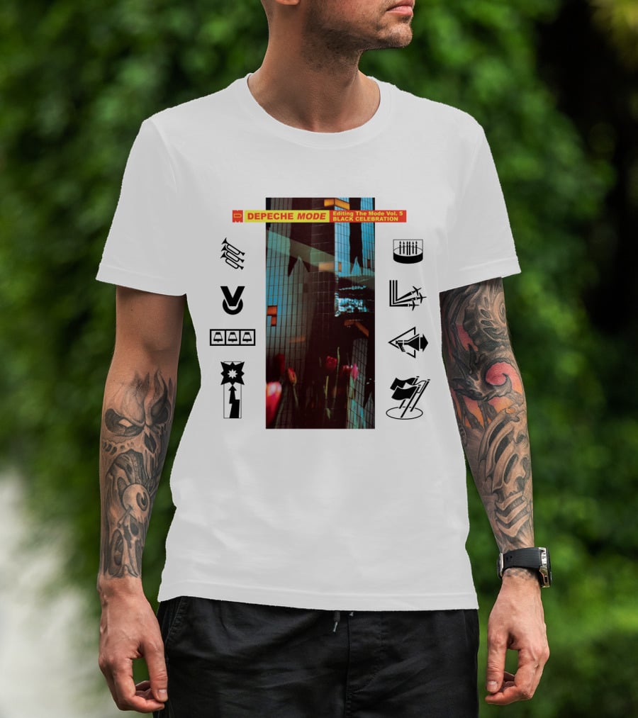 Depeche Mode Editing The Mode Vol. 5 Black Celebration T-Shirt