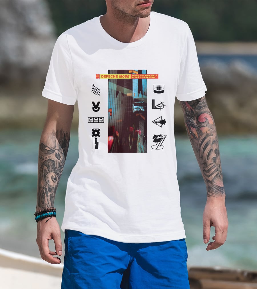 Depeche Mode Editing The Mode Vol. 5 Black Celebration T-Shirt