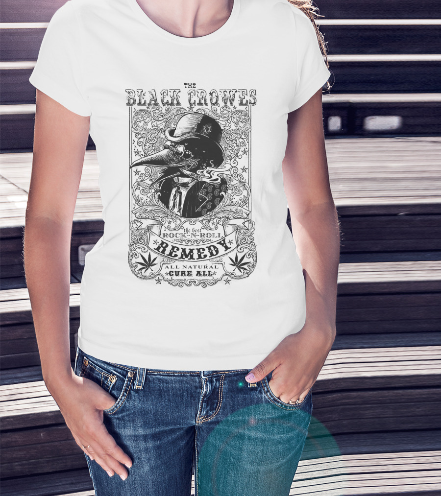 The Black Crowes Remedy All Natural Cure All Rock-N-Roll T-Shirt