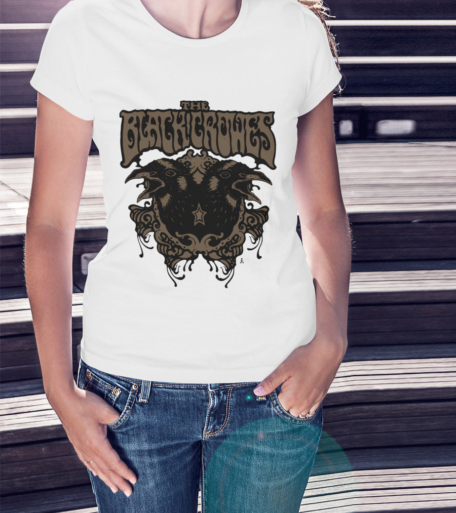 The Black Crowes Two Crows Ornate T-Shirt
