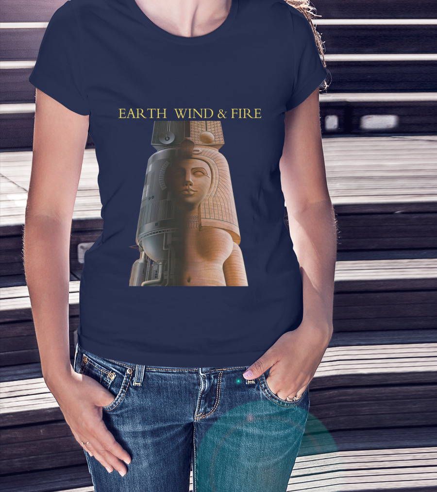 Earth Wind & Fire Iconic Futuristic Egyptian Pharaoh T-Shirt