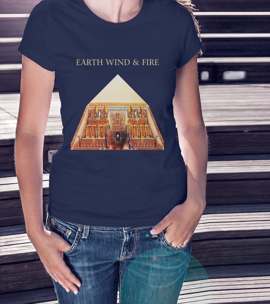 Earth Wind & Fire Pyramid Egyptian Theme T-Shirt
