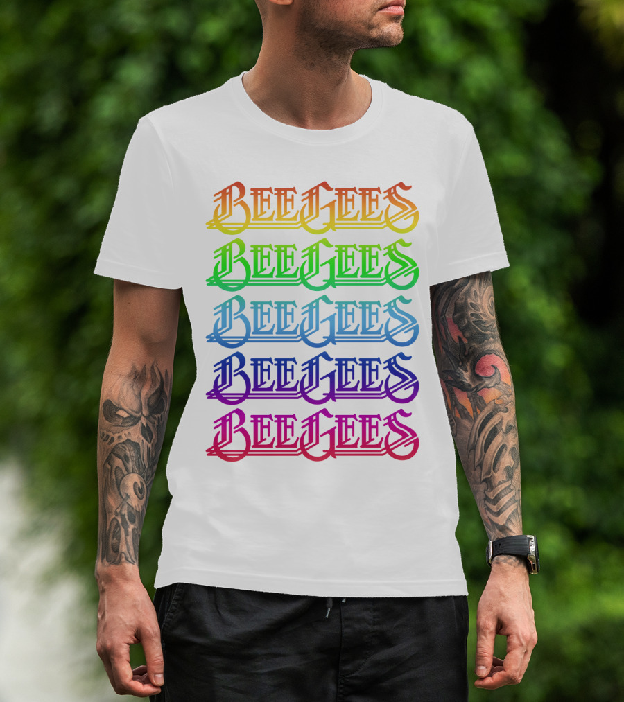Bee Gees Rainbow T-Shirt