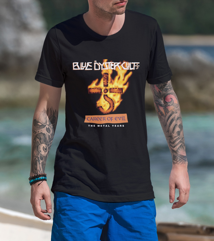 Blue Öyster Cult Career Of Evil The Metal Years T-Shirt
