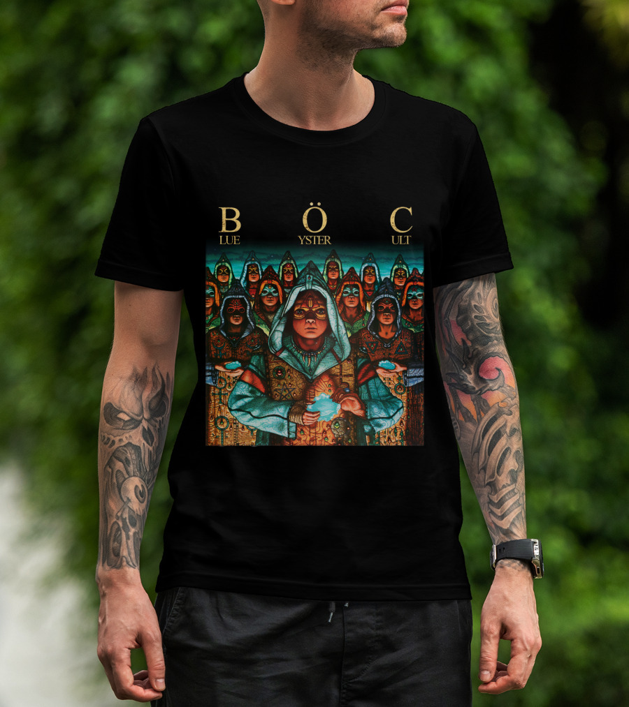 Blue Öyster Cult Group Artwork T-Shirt