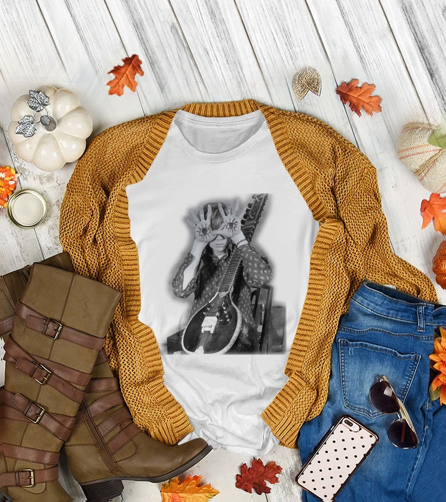 Psychedelic Eyes With Sitar Vibes T-Shirt