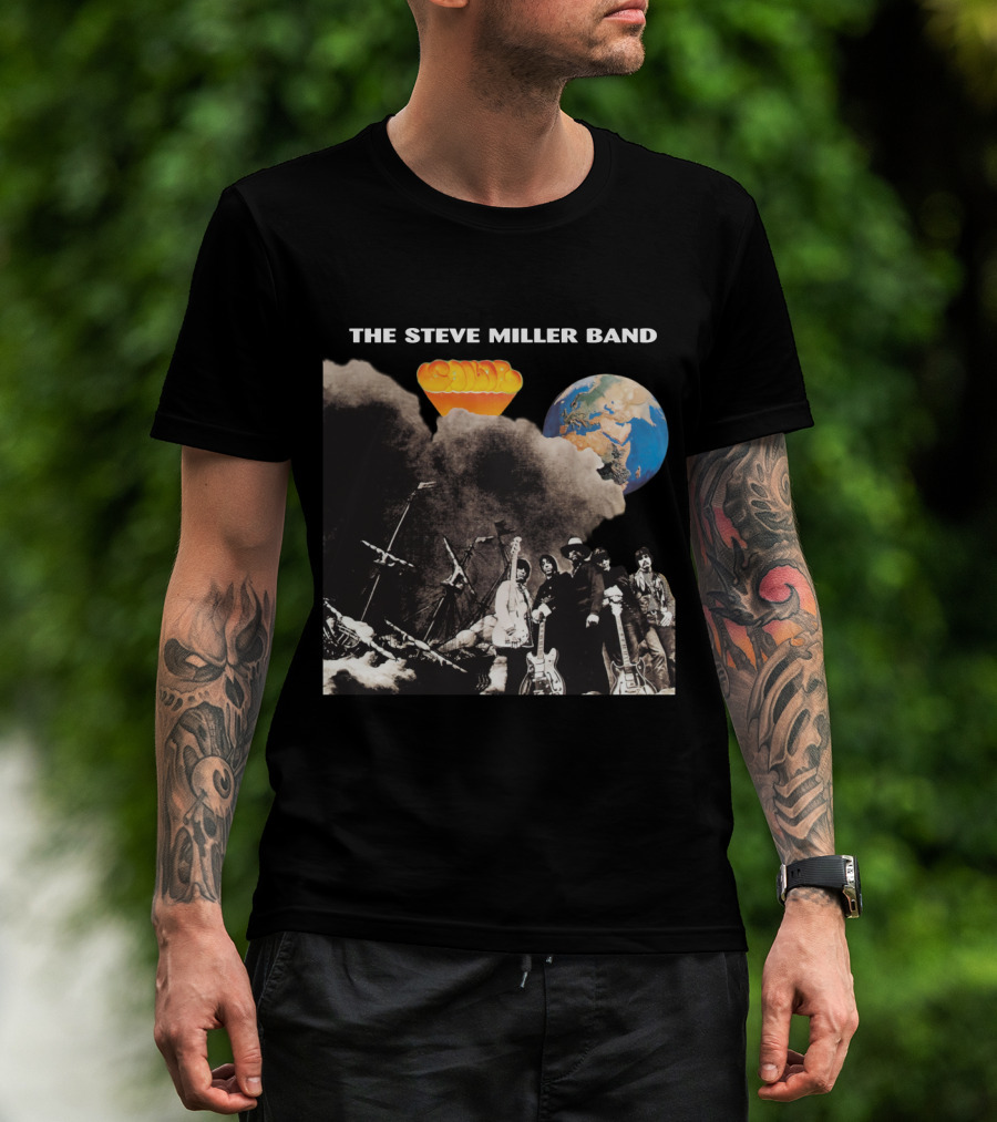 The Steve Miller Band Fly Like An Eagle Vintage Art T-Shirt