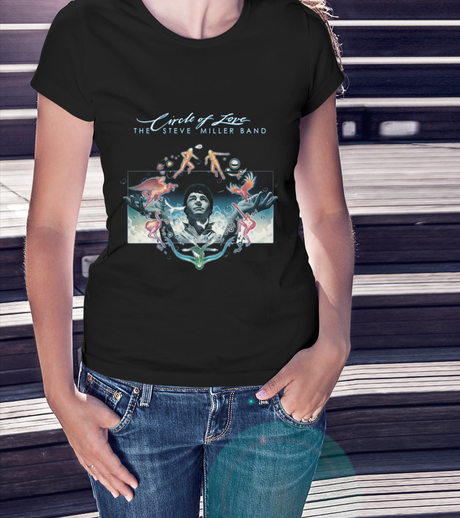 Circle Of Love The Steve Miller Band Album Cover Artwork T-Shirt