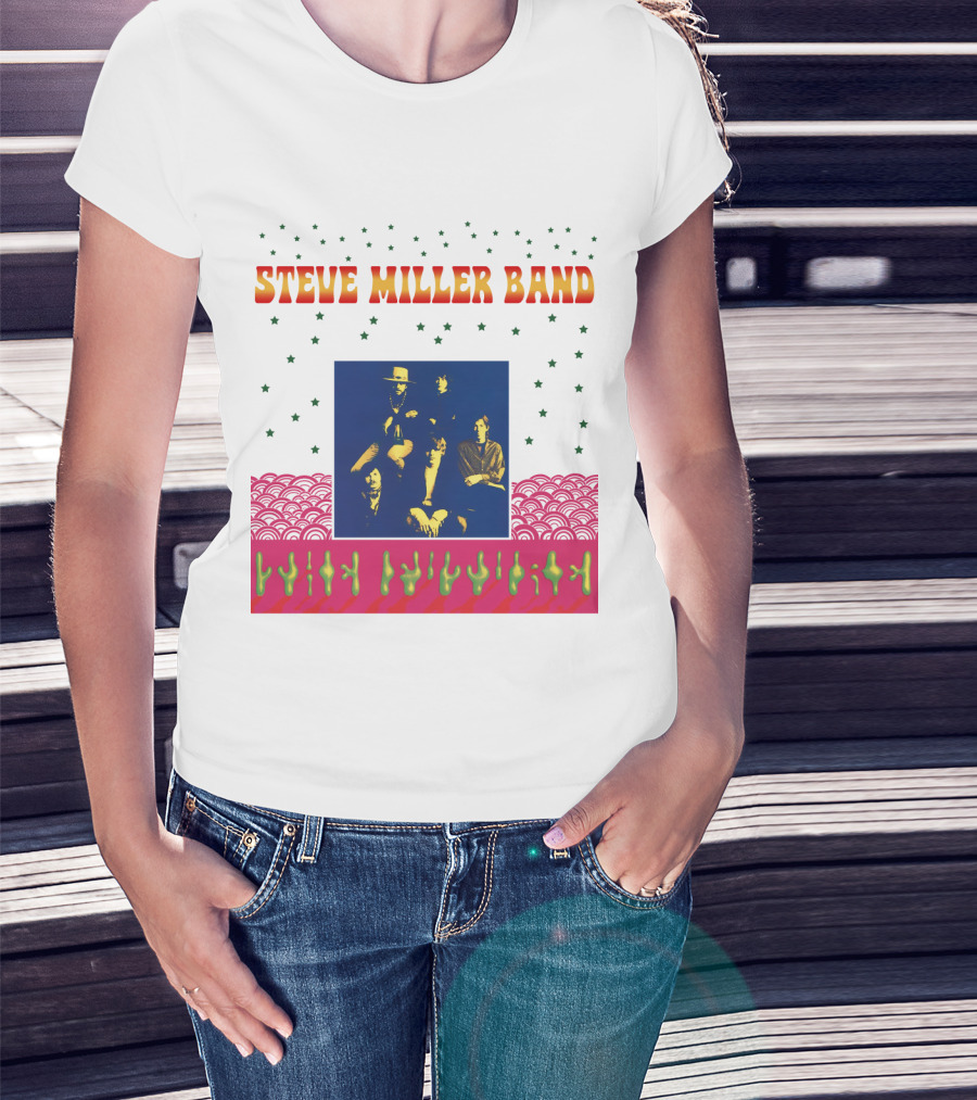 Steve Miller Band Cactus And Stars T-Shirt