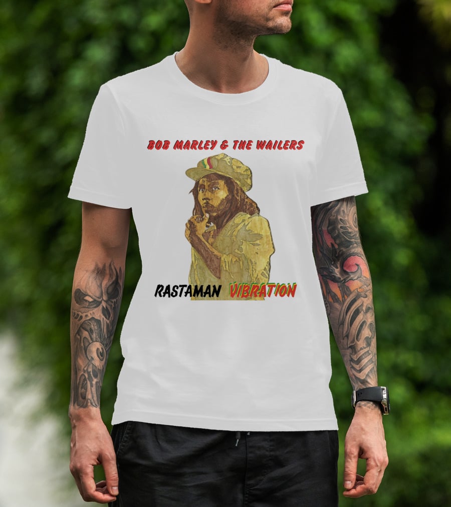 Bob Marley & The Wailers Rastaman Vibration T-Shirt