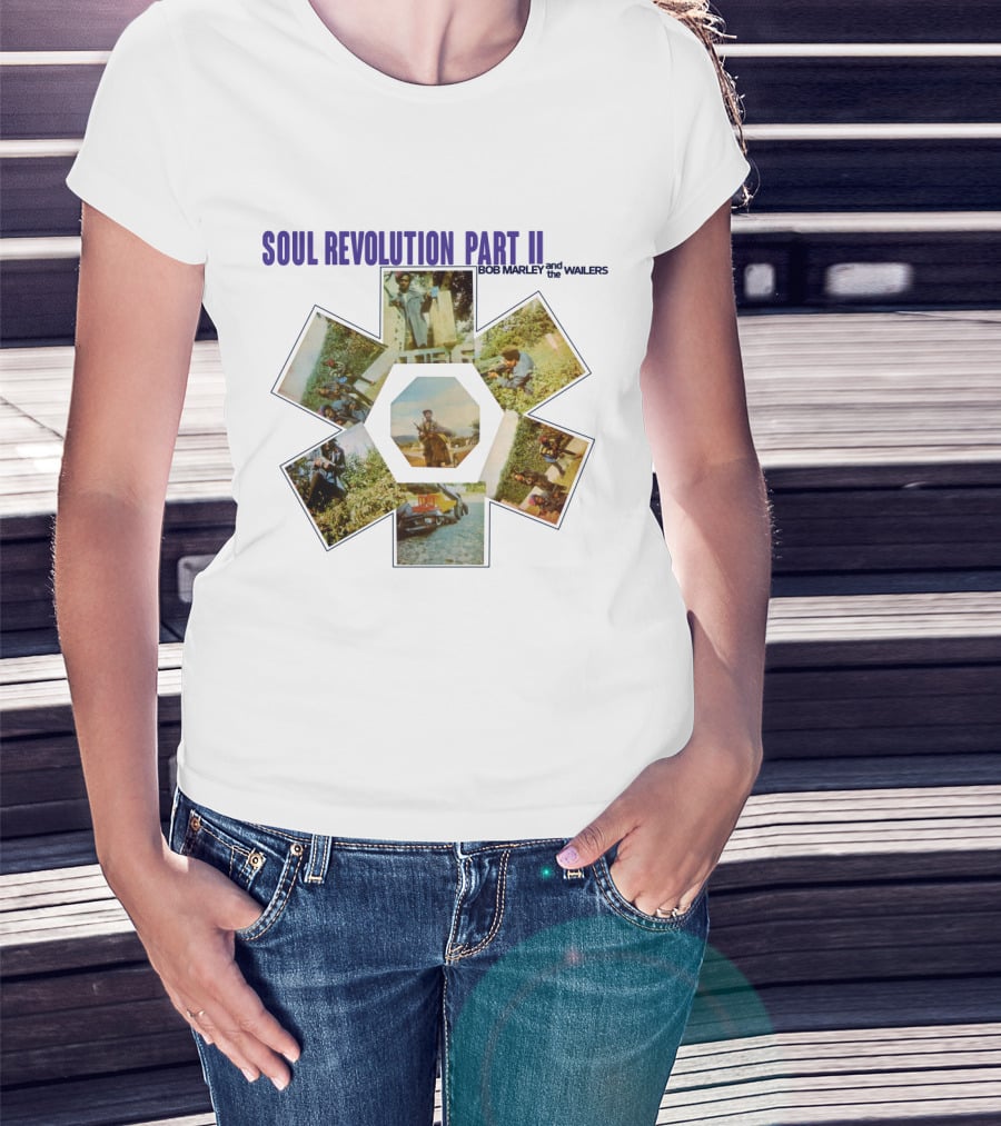 Soul Revolution Part Ii Bob Marley And The Wailers T-Shirt