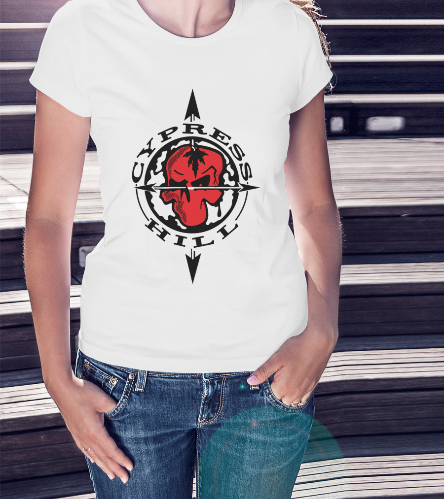 Cypress Hill Skull Compass T-Shirt