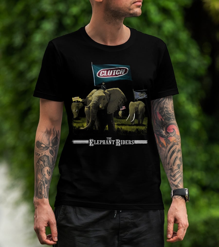 Clutch The Elephant Riders T-Shirt
